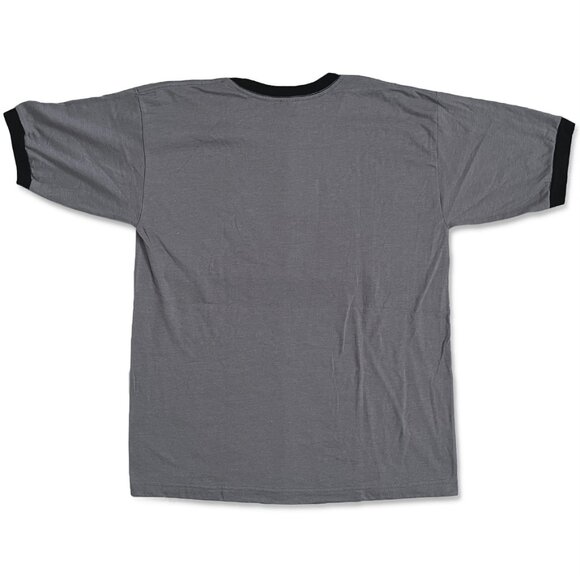 Vintage KISS Original B&W NYC 1973 Classic Ringer Tee - Picture 2 of 7